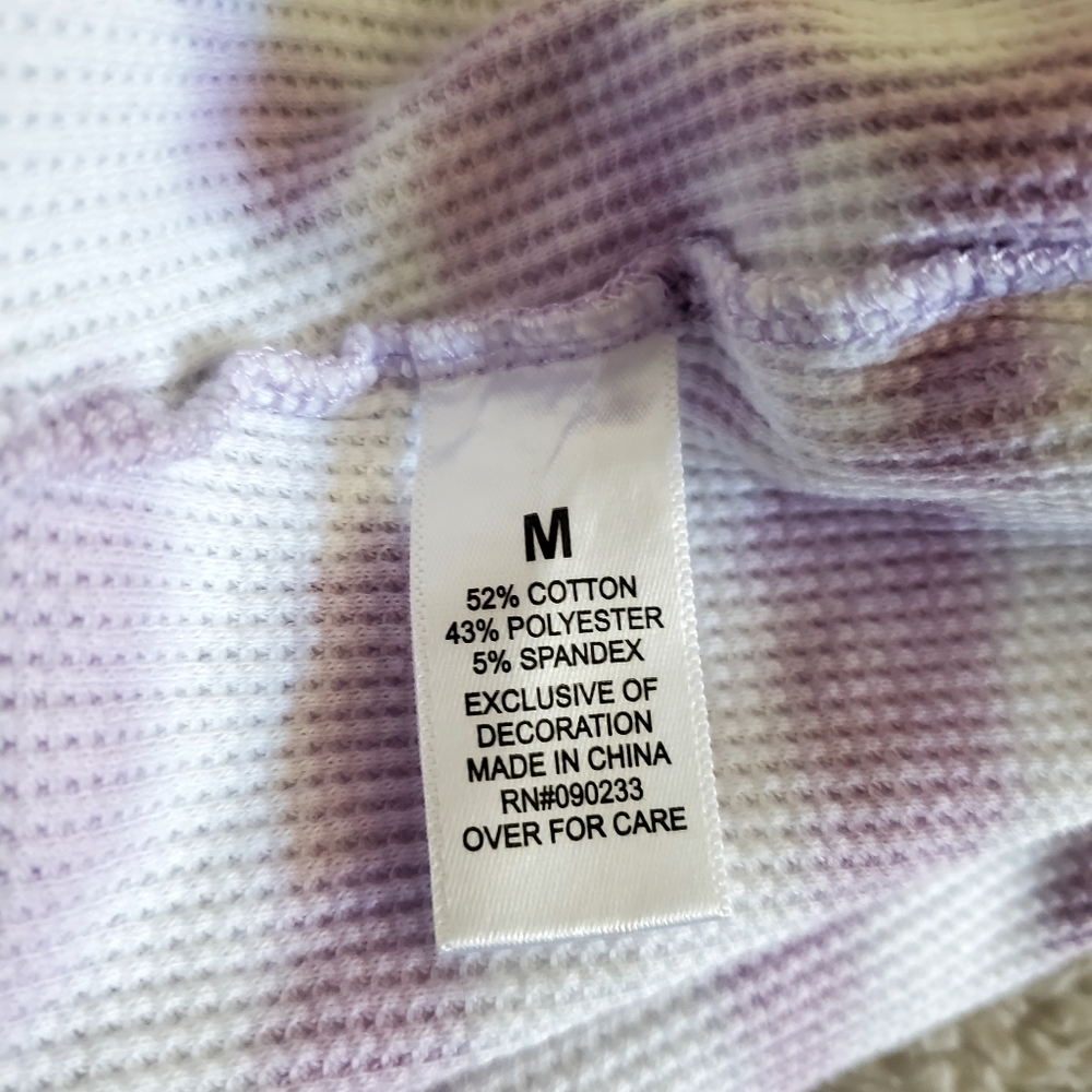 Pac Care Purple Tie Dye Skirts M Spring Summer Fun - Picture 7 of 9